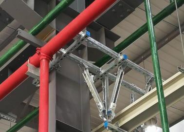 延吉该抗震支架的整体式支吊架结构协调性好
